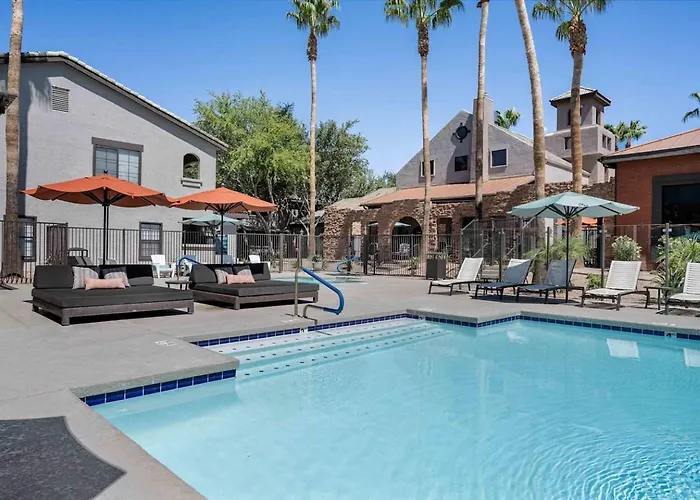 Apartment Boulevard Quiet Modern 1br Pickleball Pool Parking Gym 04 Chandler