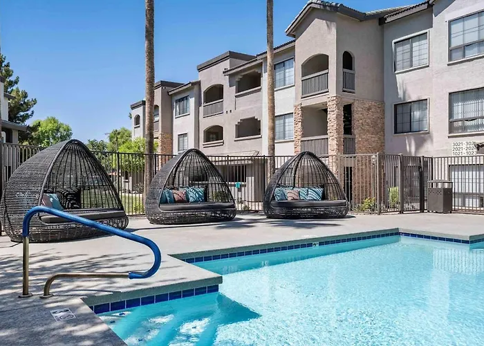 Boulevard Quiet Modern 1br Pickleball Pool Parking Gym 04 * Chandler